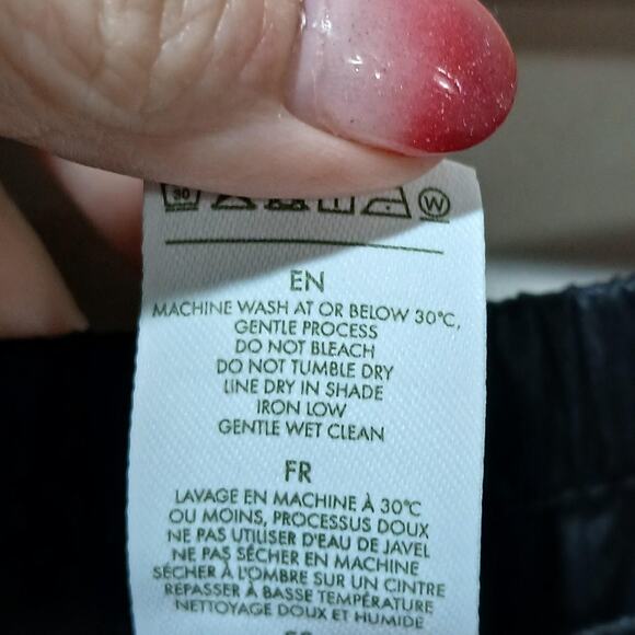 LILYSILK Pajama Set Womens Large Black 100% Mulberry Silk Machine Washable NWT - Picture 7 of 16